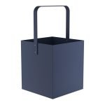 Ξυλιέρα – Matt Navy Blue, Pam & Co, W40 x D40 x H75 (cm), 4045-203