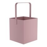 Ξυλιέρα – Matt Pink, Pam & Co, W40 x D40 x H75 (cm), 4045-303