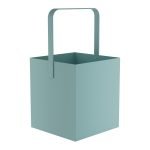 Ξυλιέρα – Matt Turquoise, Pam & Co, W40 x D40 x H75 (cm), 4045-913