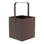 Ξυλιέρα – Matt Wenge, Pam & Co, W40 x D40 x H75 (cm), 4045-943