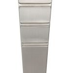 Roline 408 Κρεμάστρα από Ζάμακ Νίκελ Ματ 155x63mm