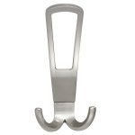 Roline 409 Κρεμάστρα από Ζάμακ Νίκελ Ματ 125x60mm