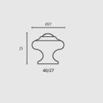 Πομολάκι Φ27mm Ζωγομετάλ 40 - Image 5