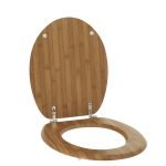 Κάλυμμα λεκάνης mdf με μεταλλικούς  μεντεσέδες ακακία - Image 3