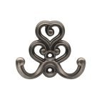 Roline 416 Κρεμάστρα από Ζάμακ Old Silver 61x73mm