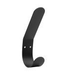 Roline 423 Κρεμάστρα από Χάλυβα Μαύρη Ματ 30x65mm