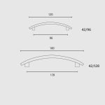 Λαβίτσες Κουζίνας - Ντουλάπας Ζωγομετάλ 42 - Image 2