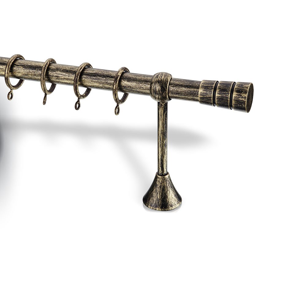 4300 Κουρτινόξυλο Σιδερένιο Σφυρίλατα Φ25 – 4300 - Image 1