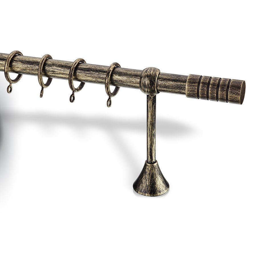 4305 Κουρτινόξυλο Σιδερένιο Σφυρίλατα Φ25 – 4305 - Image 1