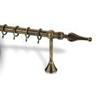 Κουρτινόξυλο Σιδερένιο Σφυρίλατα Φ25 – 4315