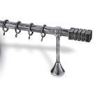 Κουρτινόξυλο Σιδερένιο Σφυρίλατα Φ25 – 4320