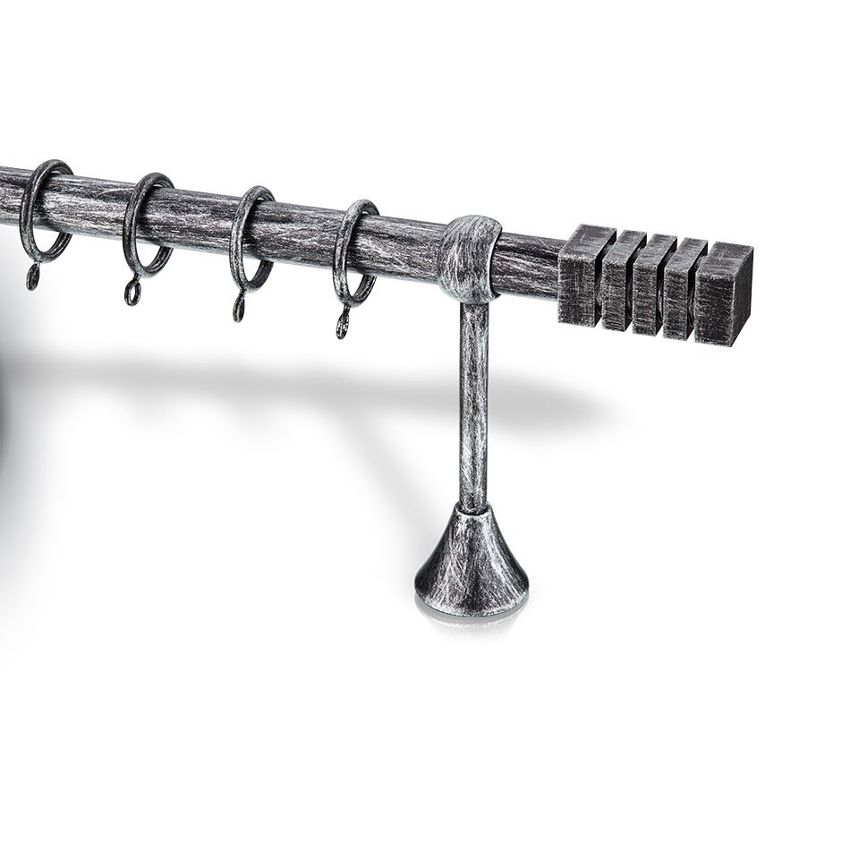 4320 Κουρτινόξυλο Σιδερένιο Σφυρίλατα Φ25 – 4320 - Image 1