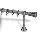 Κουρτινόξυλο Σιδερένιο Σφυρίλατα Φ25 – 4325