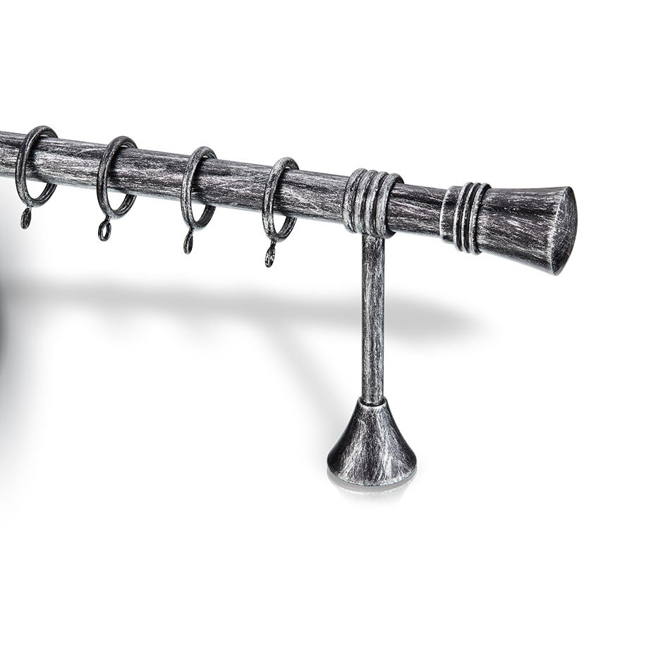 4325 Κουρτινόξυλο Σιδερένιο Σφυρίλατα Φ25 – 4325 - Image 1