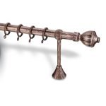 Κουρτινόξυλο Σιδερένιο Σφυρίλατα Φ25 – 4345