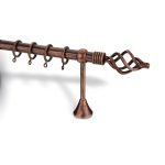 Κουρτινόξυλο Σιδερένιο Σφυρίλατα Φ25 – 4355