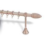 Κουρτινόξυλο Σιδερένιο Σφυρίλατα Φ25 – 4360