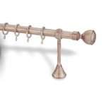 Κουρτινόξυλο Σιδερένιο Σφυρίλατα Φ25 – 4365