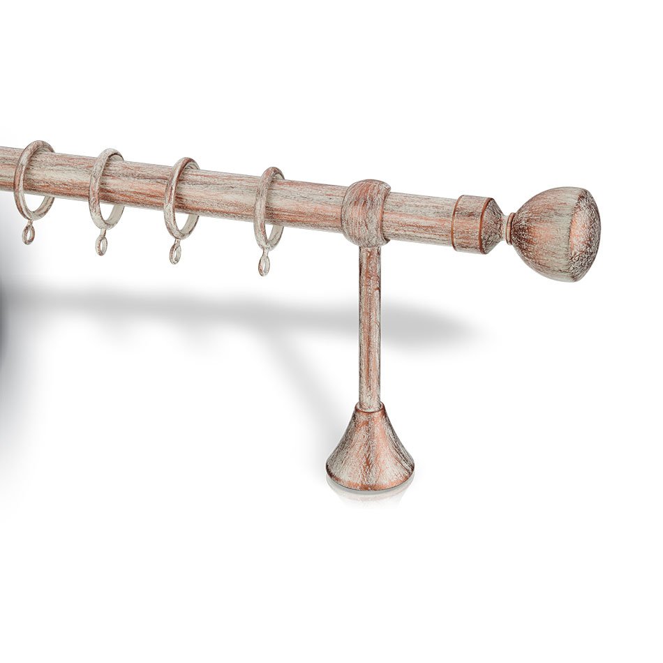 4365 Κουρτινόξυλο Σιδερένιο Σφυρίλατα Φ25 – 4365 - Image 1