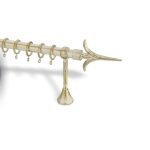 Κουρτινόξυλο Σιδερένιο Σφυρίλατα Φ25 – 4370