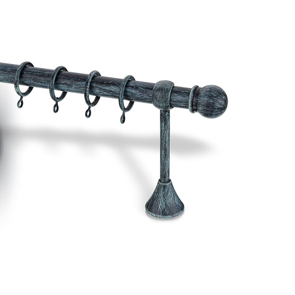 4375 Κουρτινόξυλο Σιδερένιο Σφυρίλατα Φ25 – 4375 - Image 1