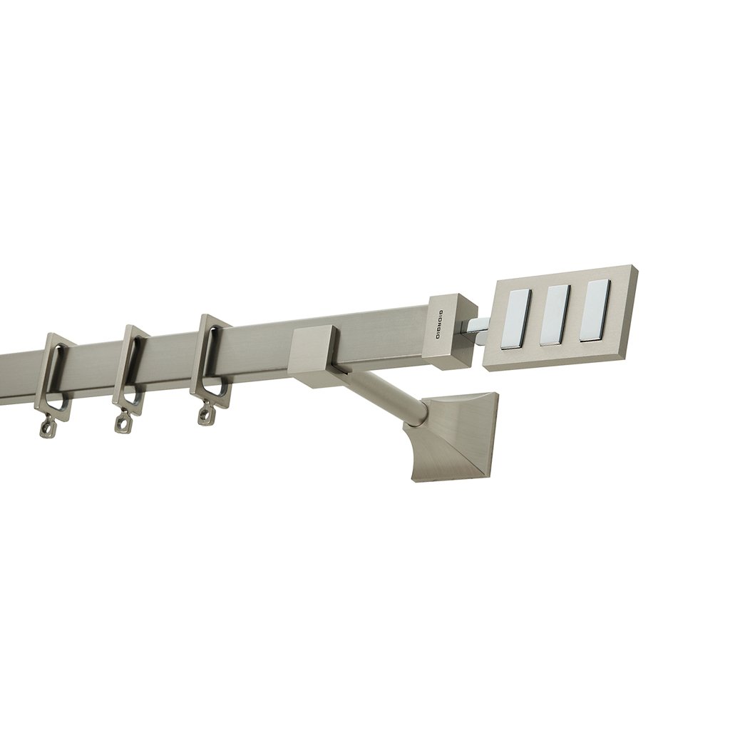 4519nmch-30x15-flat-collection Κουρτινόξυλο Πλακέ Νίκελ ματ 30X15 - Image 1