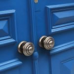 Roline Κ380 Μπουλ Εξώπορτας από Ορείχαλκο Old Silver Φ69mm - Image 2