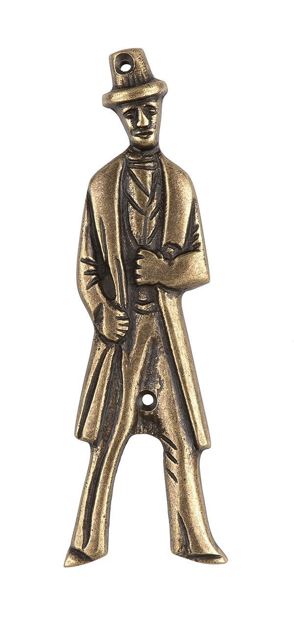 45420ANT Roline 454 Ένδειξη WC από Ορείχαλκο Αντικέ 48x150mm - Image 1