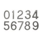 Roline 460 Πινακίδες με Αριθμό Σετ από Ορείχαλκο Old Silver 55mm