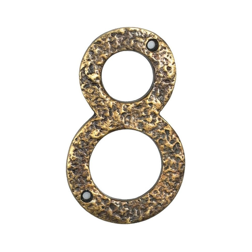 xr:d:DAFAS8BS2_k:1685,j:3692233001490865135,t:23102610 Roline 461 Πινακίδα με Αριθμό 8 από Αλουμίνιο Αντικέ 100mm - Image 1