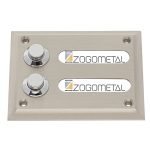 Κουδούνι Ζωγομετάλ Νίκελ Ματ/Χρώμιο 469