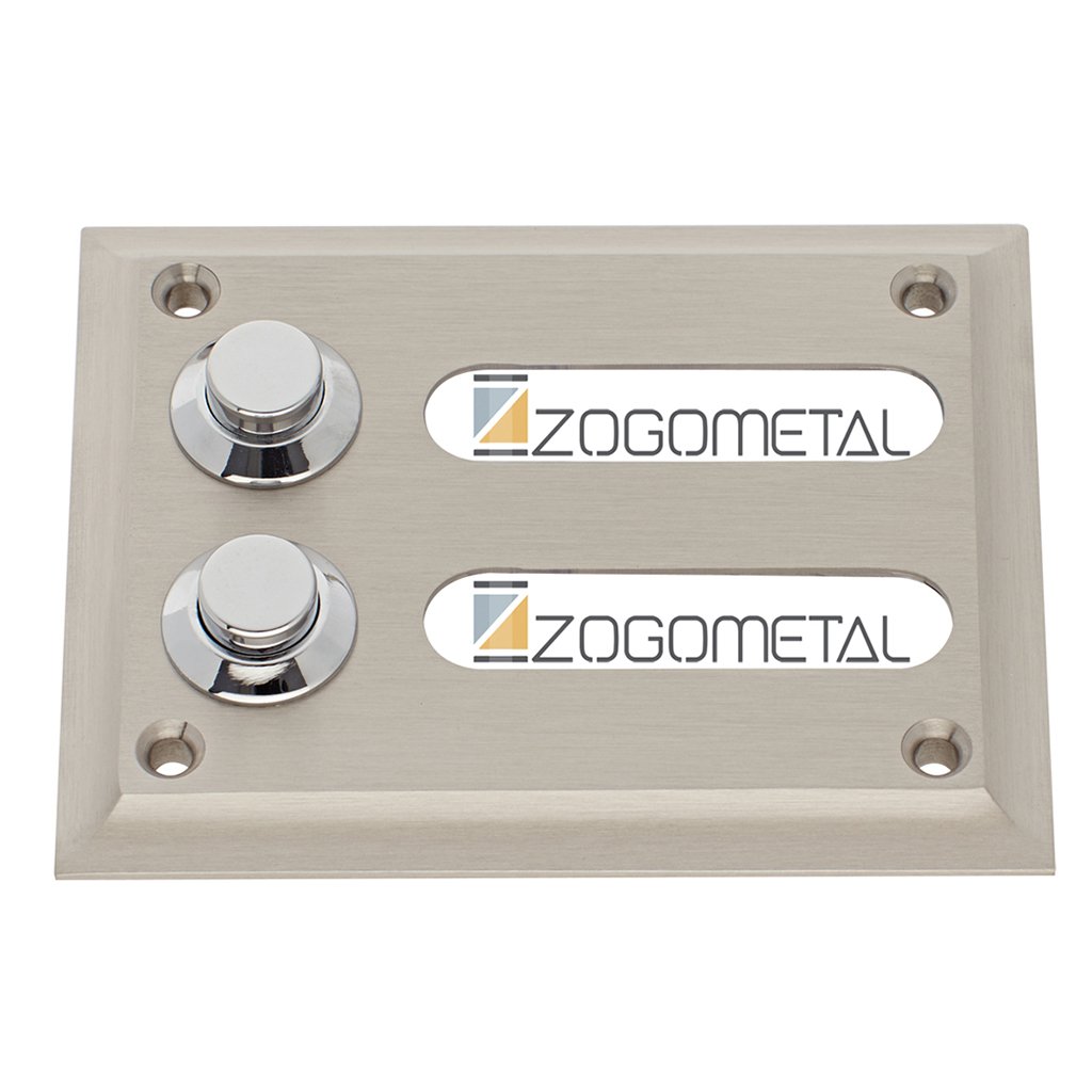 469nmch Κουδούνι Ζωγομετάλ Νίκελ Ματ/Χρώμιο 469 - Image 1