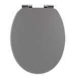 Κάλυμμα λεκάνης mdf με μεταλλικούς μεντεσέδες soft close .