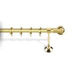 Κουρτινόξυλο Φ25 Χρυσό Ματ 5001