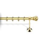 Κουρτινόξυλο Φ25 Χρυσό Ματ 5001