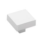 Roline 503 Πόμολο Επίπλου από Ζάμακ Χρώμιο 30x30mm