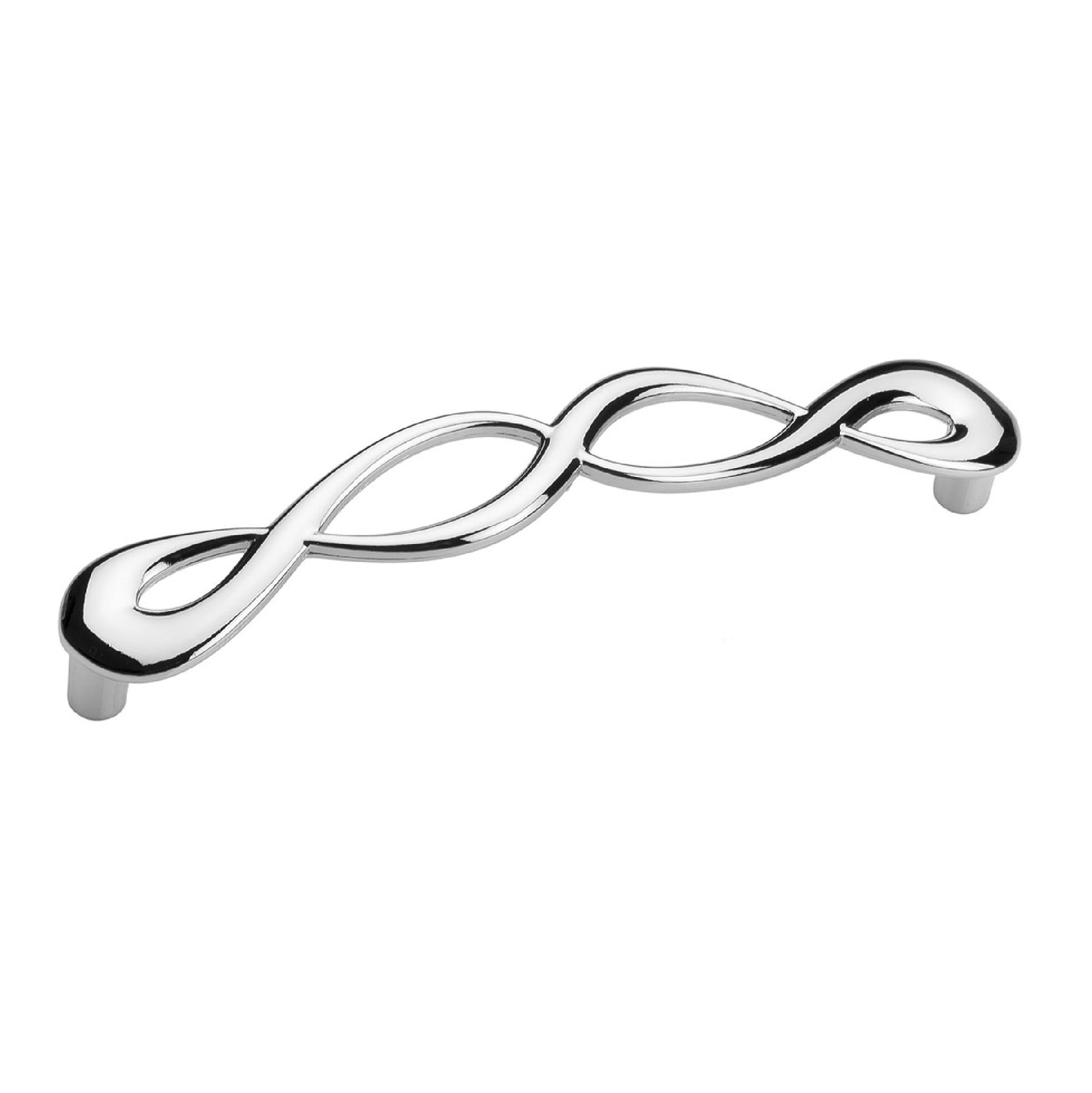 51336 Roline 513 Λαβή Eπίπλου από Ζάμακ Χρώμιο με Κέντρα 128mm - Image 1