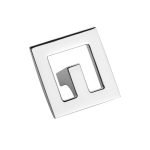 Roline 546 Πόμολο Επίπλου από Ζάμακ Χρώμιο 50x50mm