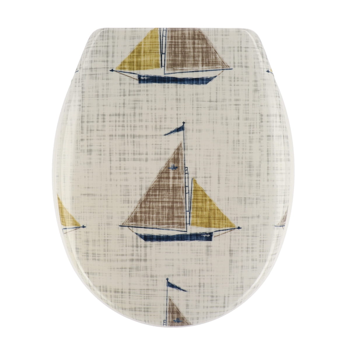 550 Κάλυμμα λεκάνης duroplast με πλαστικούς μεντεσέδες - Image 1