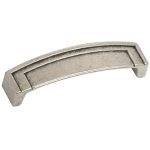 Roline 560 Λαβή Επίπλου από Ζάμακ Old Silver Κέντρα: 128mm Ολικό: 134mm