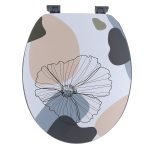 Κάλυμμα λεκάνης mdf με πλαστικούς μεντεσέδες