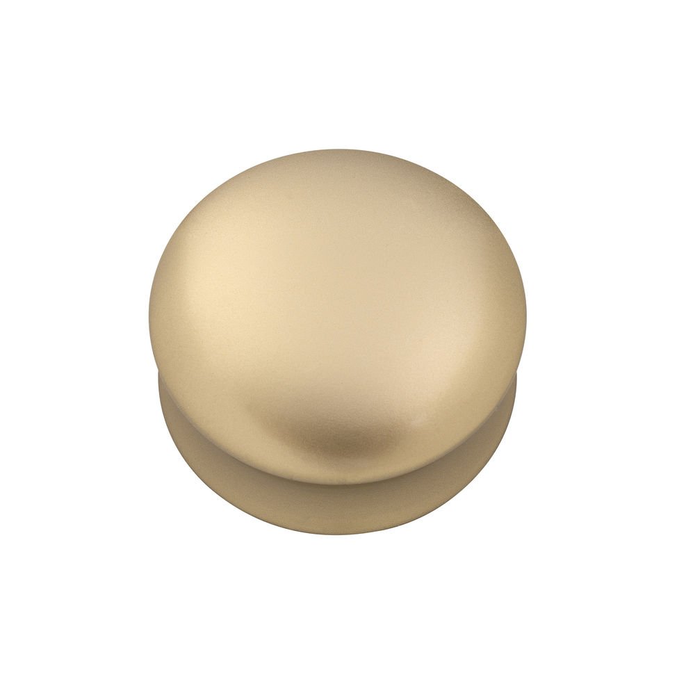 5626 Roline 562 Πόμολο Επίπλου από Ζάμακ Χρυσό Ματ Φ50mm - Image 1