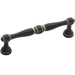 Roline 583 Λαβή Επίπλου από Ζάμακ Αντικέ Κέντρα: 128mm Ολικό: 144mm