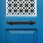 Roline Κ322 Λαβή Εξώπορτας από Μέταλλο Μαύρη με Kέντρα 215mm - Image 2