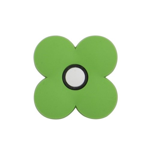 60120ΠΡΑΣΙΝΟ28 Roline 601 Παιδικό Πόμολο Επίπλου από PVC Πράσινο Φ47mm - Image 1