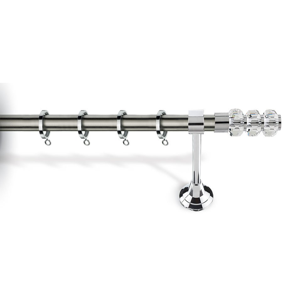 6030 NM Κουρτινόξυλο Φ25 Νίκελ Ματ 6030 - Image 1