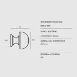 Μπούλ Εξώπορτας Ορο Ματ/Ορο Ζωγομετάλ 61 - Image 2