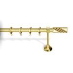 Κουρτινόξυλο Φ25 Χρυσό Ματ 6275