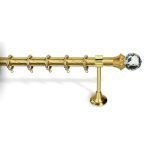 Κουρτινόξυλο Φ25 Χρυσό Ματ 6275