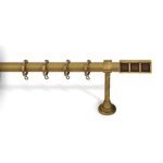 Κουρτινόξυλο Μπρονζέ Φ25 Αντικέ Ματ 6290